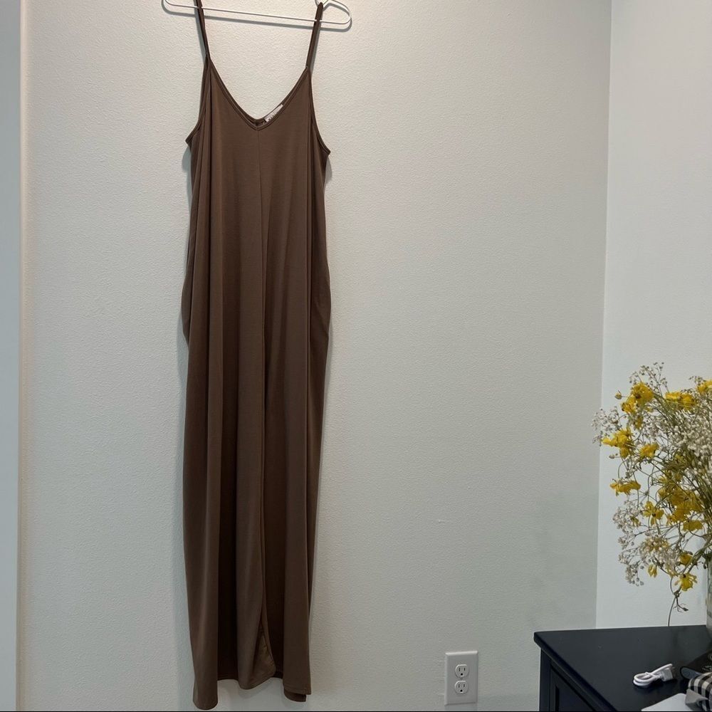MARLOWE SIENNA Light Brown Dress